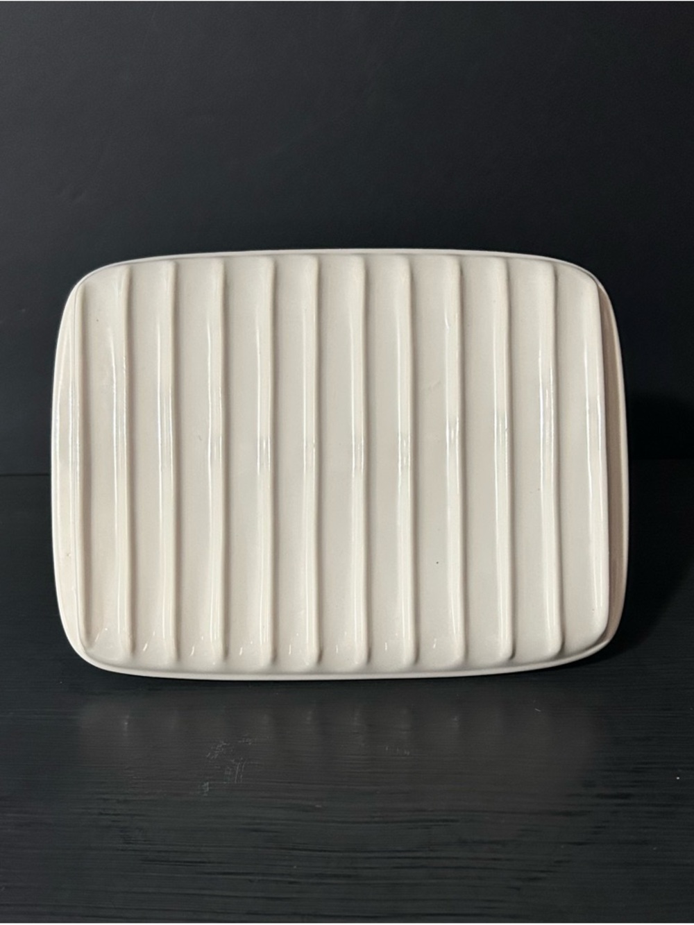 Vintage Action Ware Cream-Colored Bacon Rack, Microwave Safe, Made In Japan